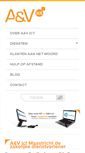 Mobile Screenshot of aenv-ict.nl